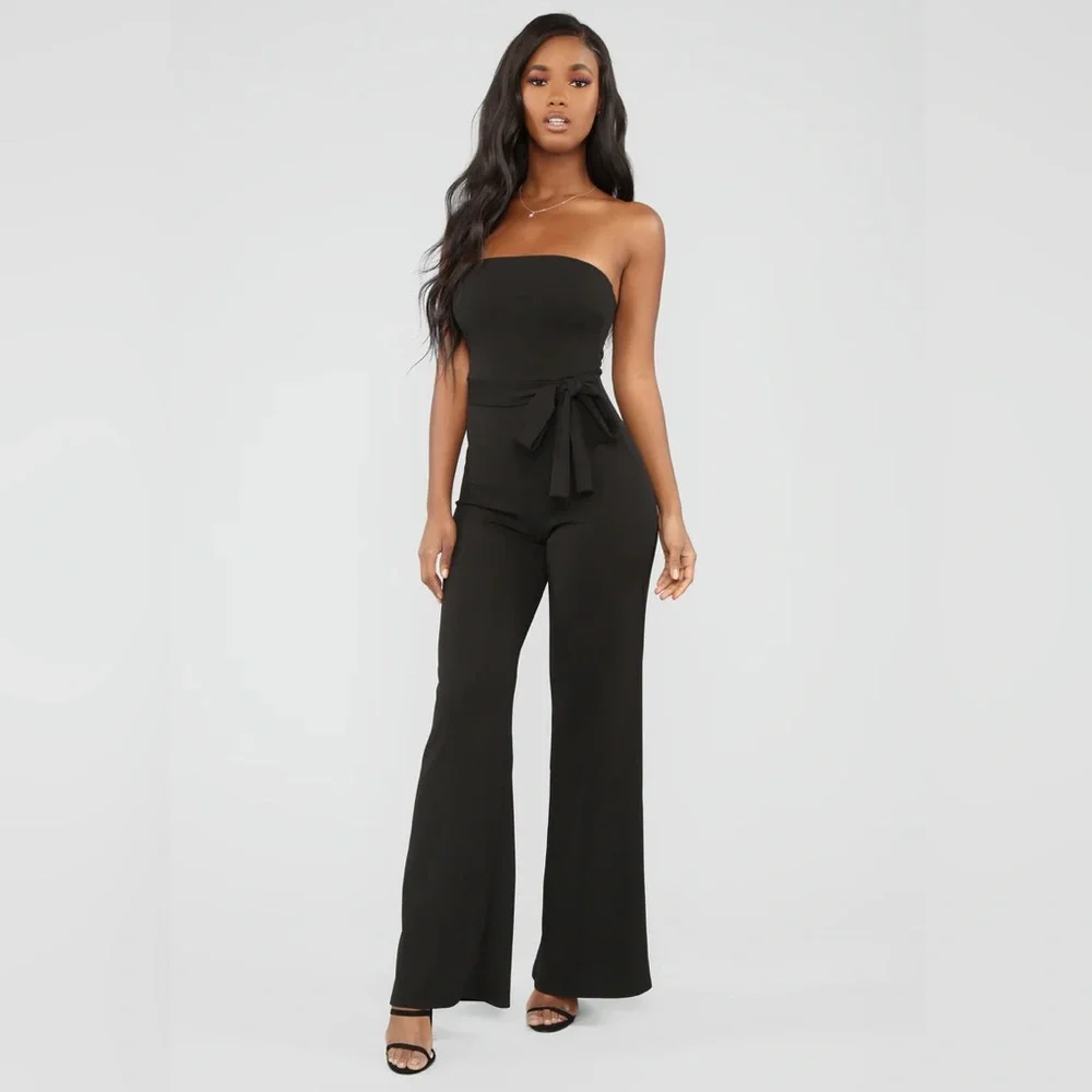 NWT Fashion nova not in the mood jumpsuit